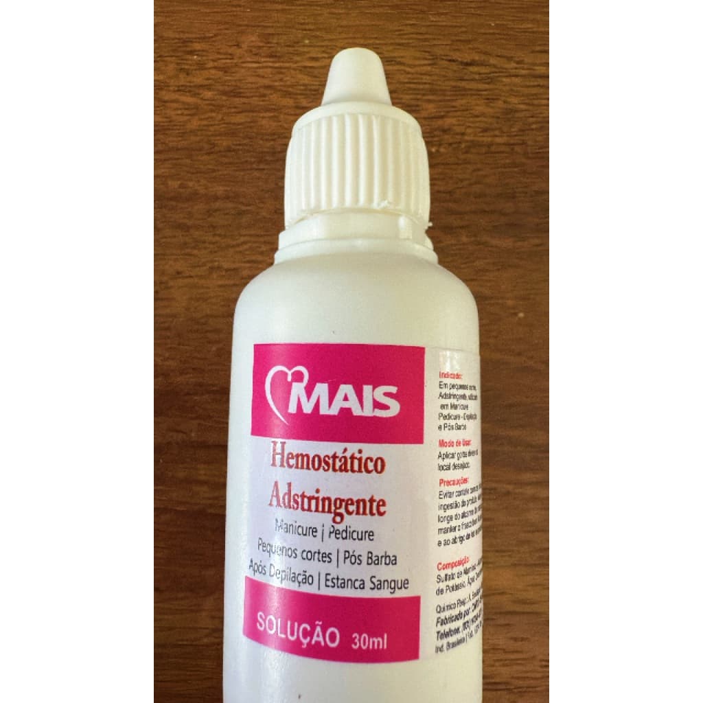 Hemostático Líquido  Estanca Sangramentos - Para Manicures, Podológos, Dentistas e Outros