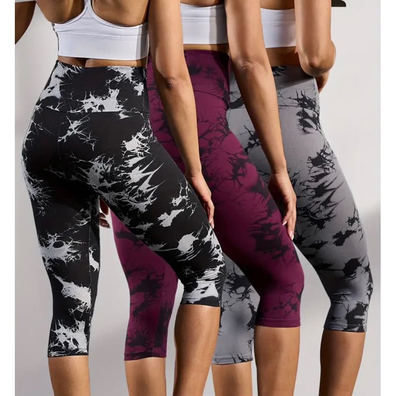 3 Capri corsario academia suplex zero transparência lindas estampas e liso legging meia perna