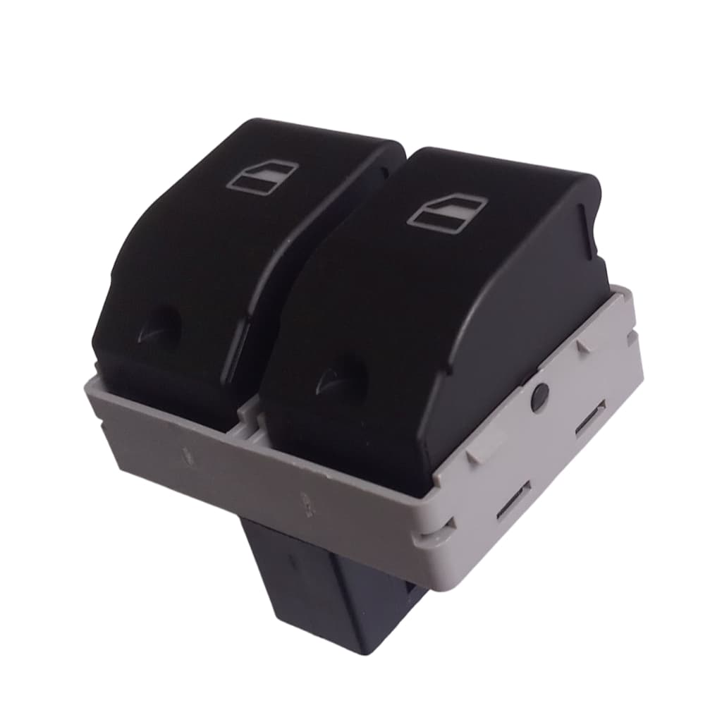Botão interruptor Duplo de Vidro Elétrico Gol G5 G6 G7 Saveiro Spacefox Fox duplo cliques 2 estágios