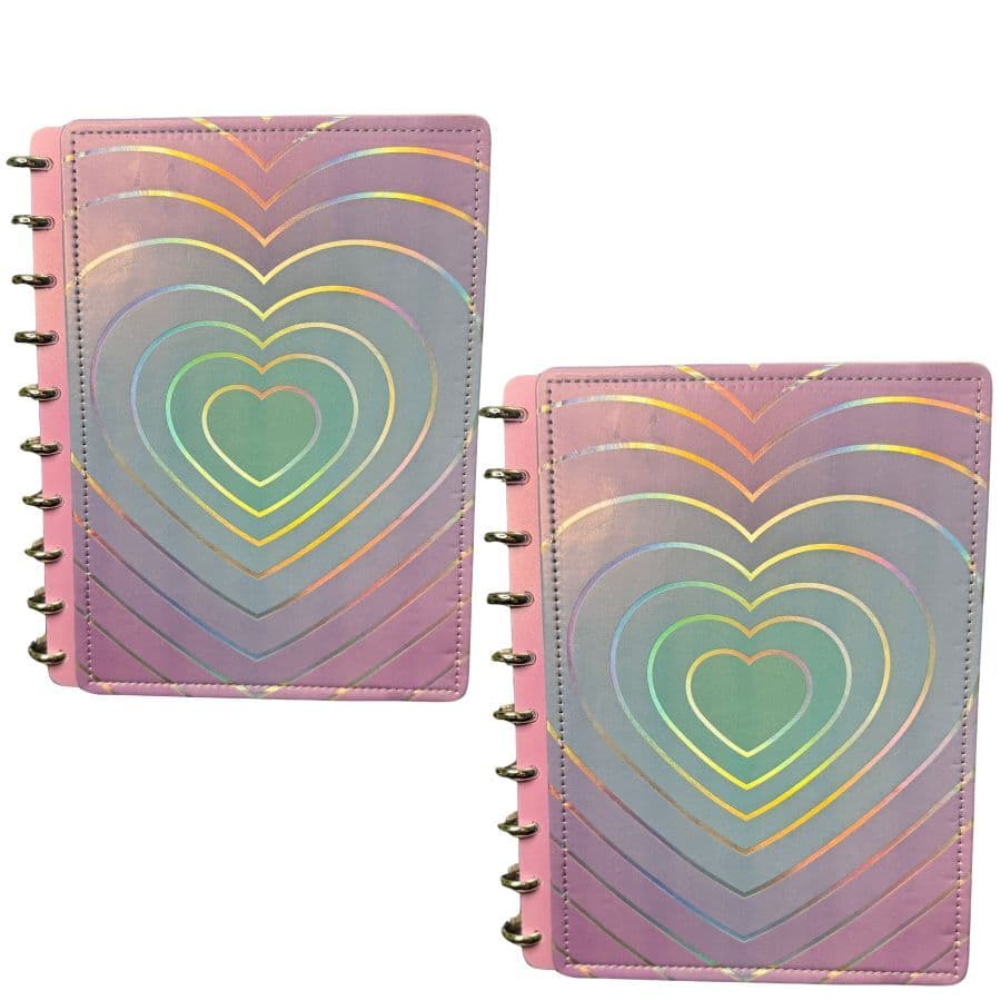 Caderno Inteligente Capa Dura Médio Silver Com 04 Divisória
