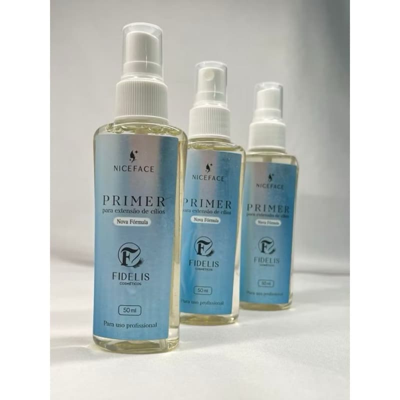 Primer Limpador Fidelis 50ml Extensão de Cílios