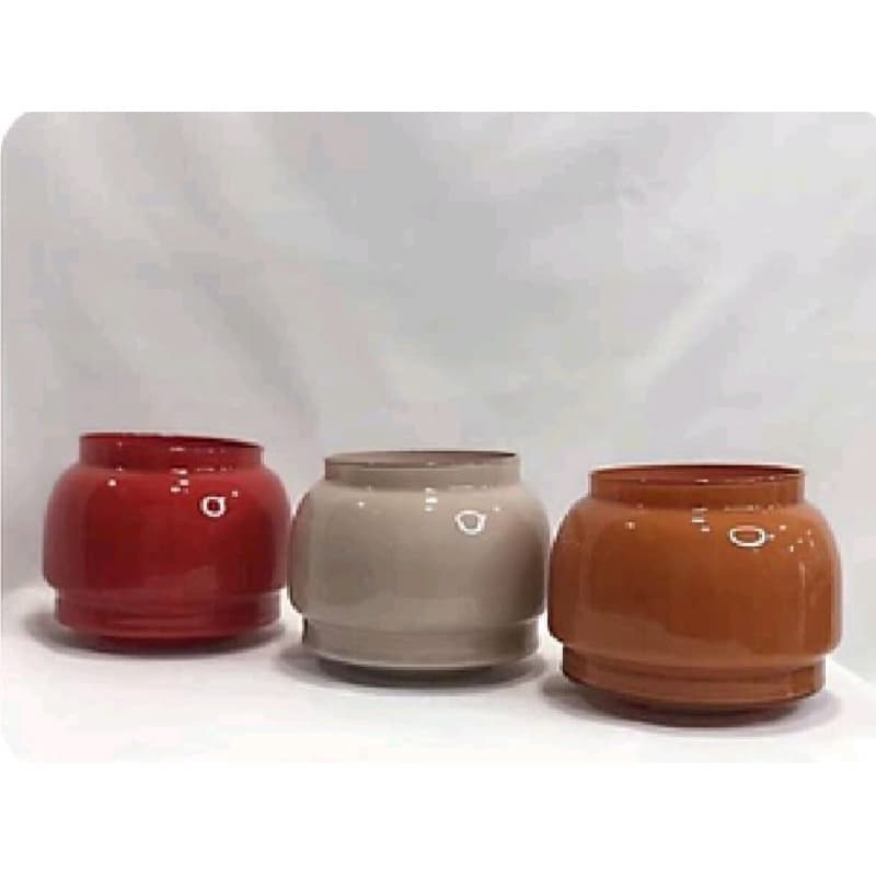 Vaso De Vidro Colors Mercúrio