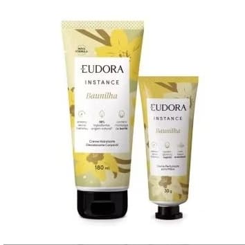 Combo Instance Baunilha: Creme para Mãos 30g + Creme Hidratante Desodorante Corporal