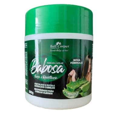 Mascara Hidratação e Tratamento Capilar Babosa 500G Bell Corpus