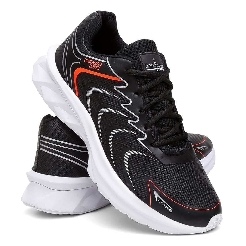 Tênis Masculino Esportivo Confortável Academia Corrida Caminhada