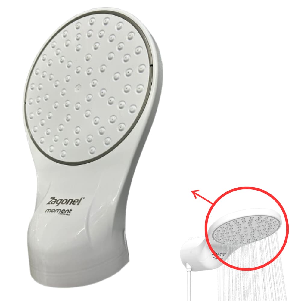 Crivo Espalhador Ducha chuveiro Moment Zagonel Peça Reposição Original (Não é o Chuveiro Completo)