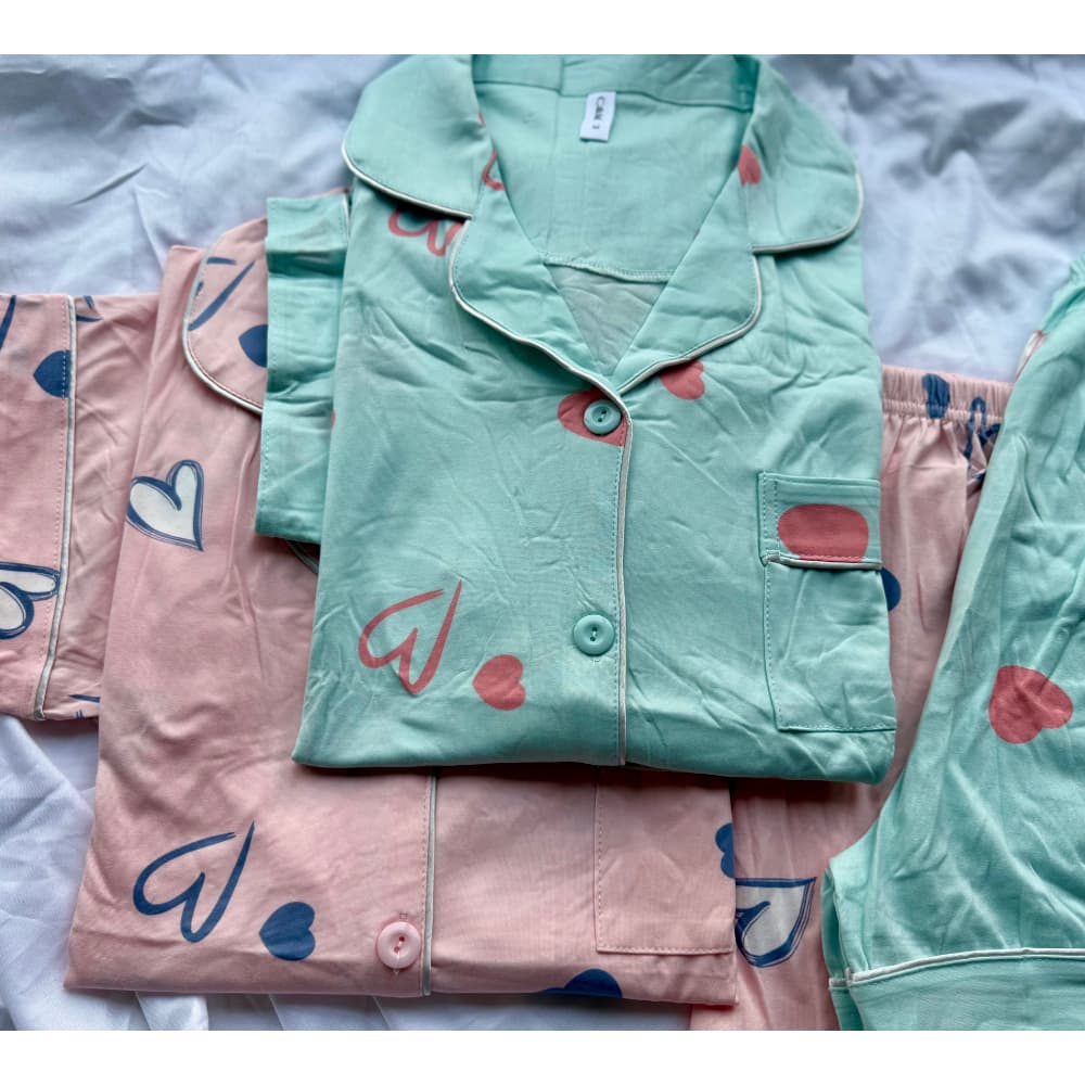 PIJAMA AMERICANO  POS CIRÚRGICO CURTO EM CORES E ESTAMPAS VARIADAS