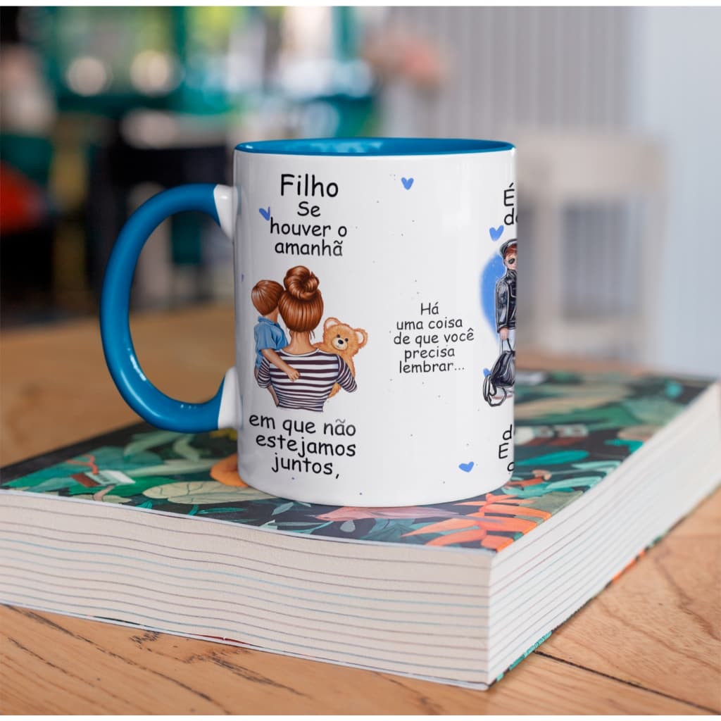 Caneca Cerâmica Personalizada Homenagem ao Filho