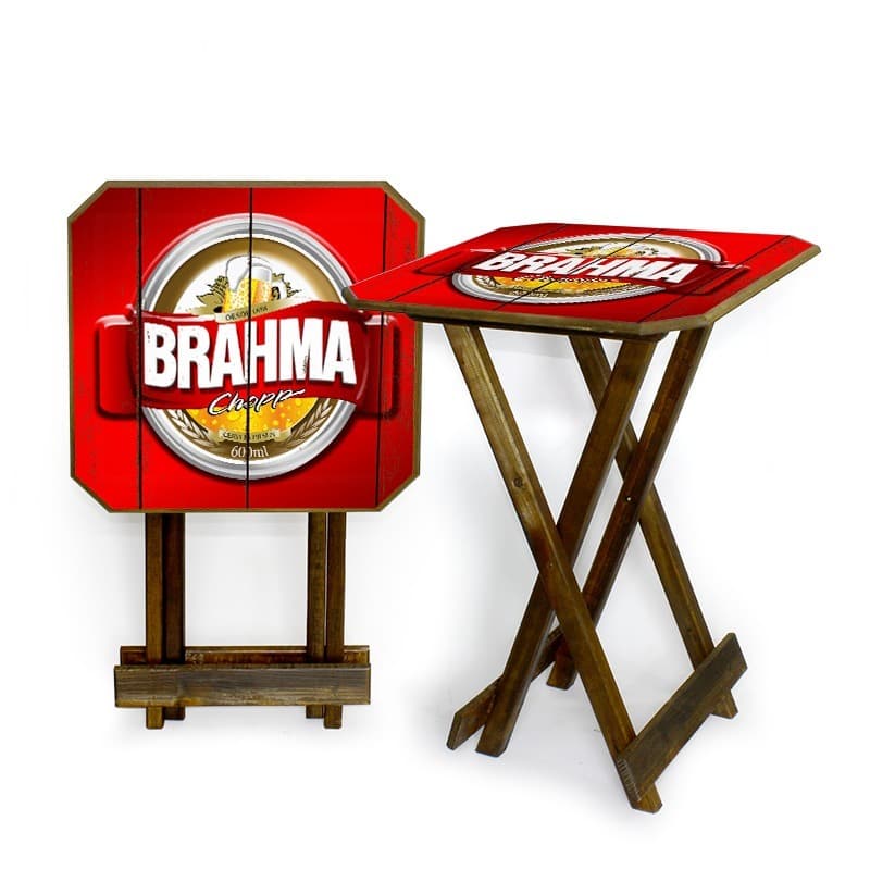 Mesa Bistro Alta Madeira Maciça Pinus Casa Decoração Área Gourmet Churrasco Novidade Bar