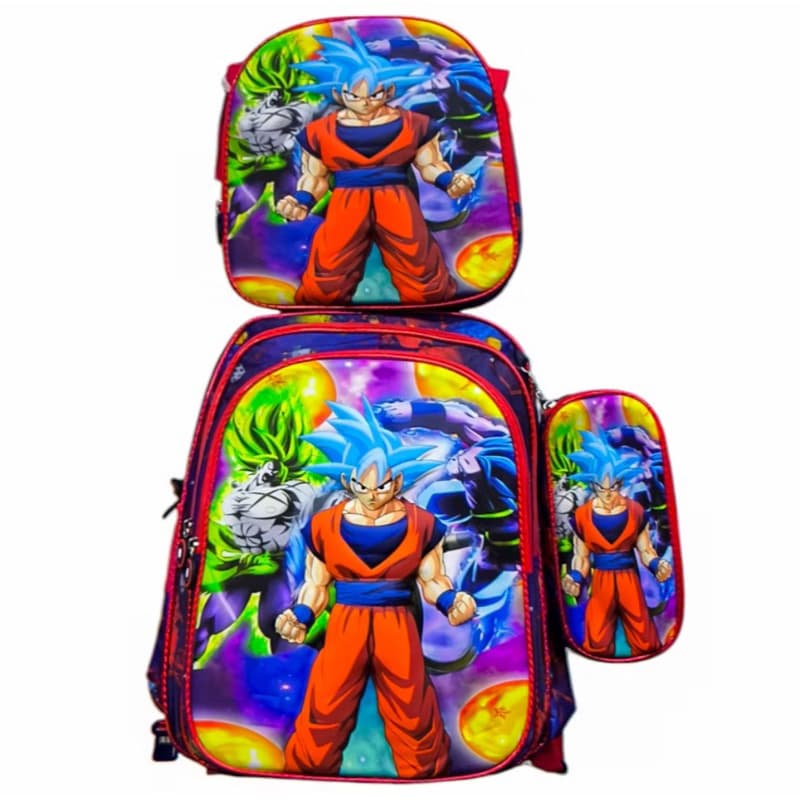 mochila dragon ball escolar de costas do Dragon Ball mochila do Goku envio de Brasília