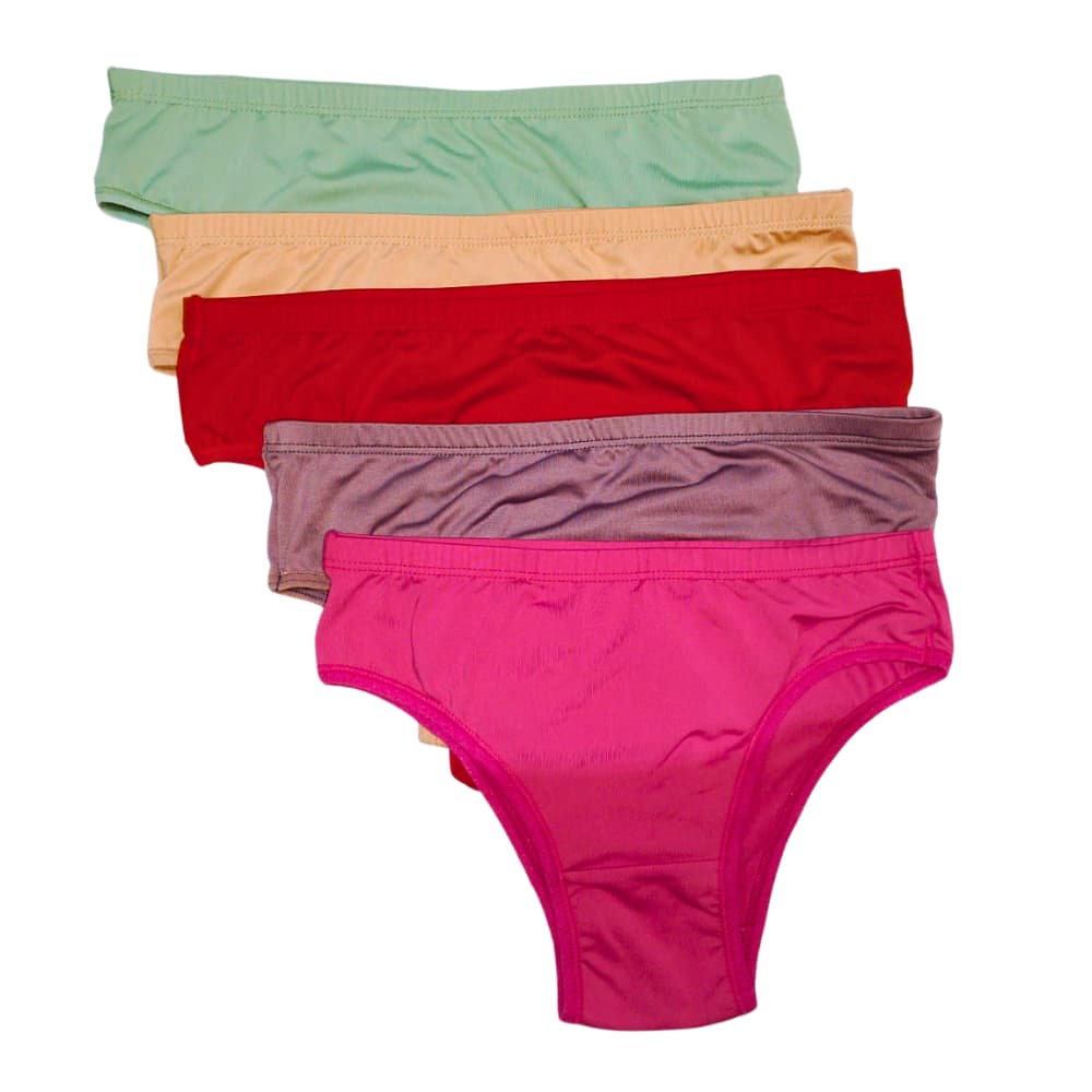 Kit 5 Calcinha Tanga Calçola Feminino Confortável