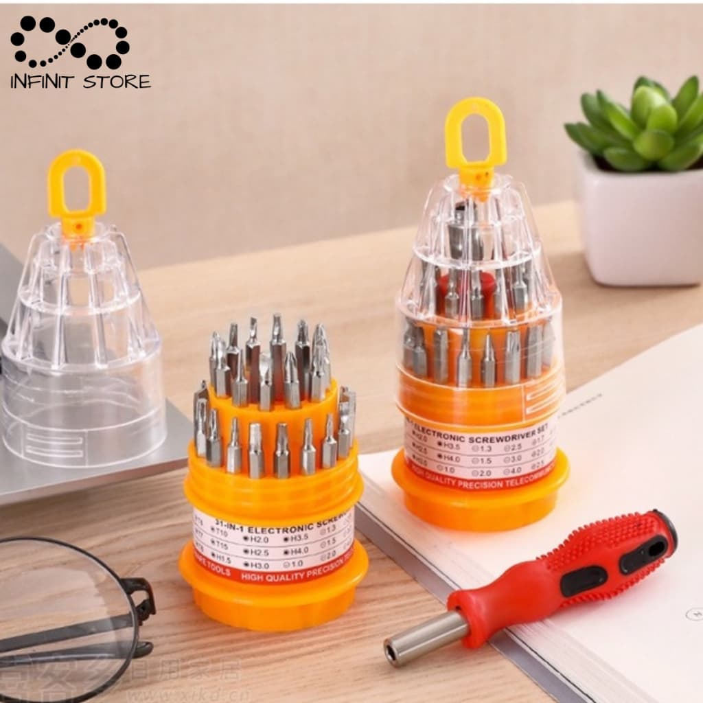 Kit De Ferramentas 31 Chaves Geral De Precisão Torx
