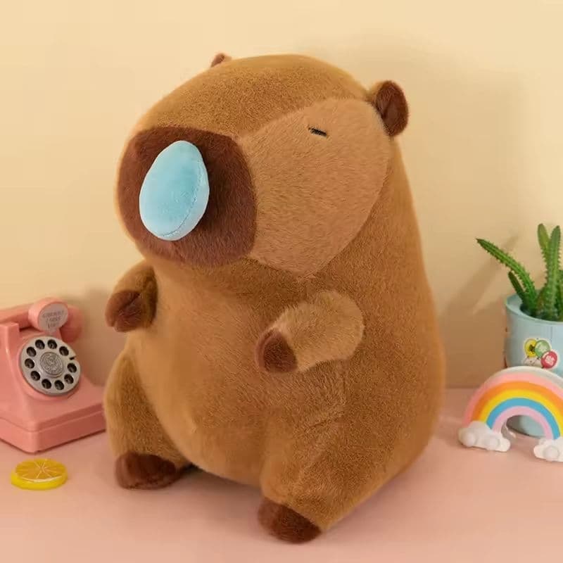 Capivara gota Pelúcia de puchar 25cm