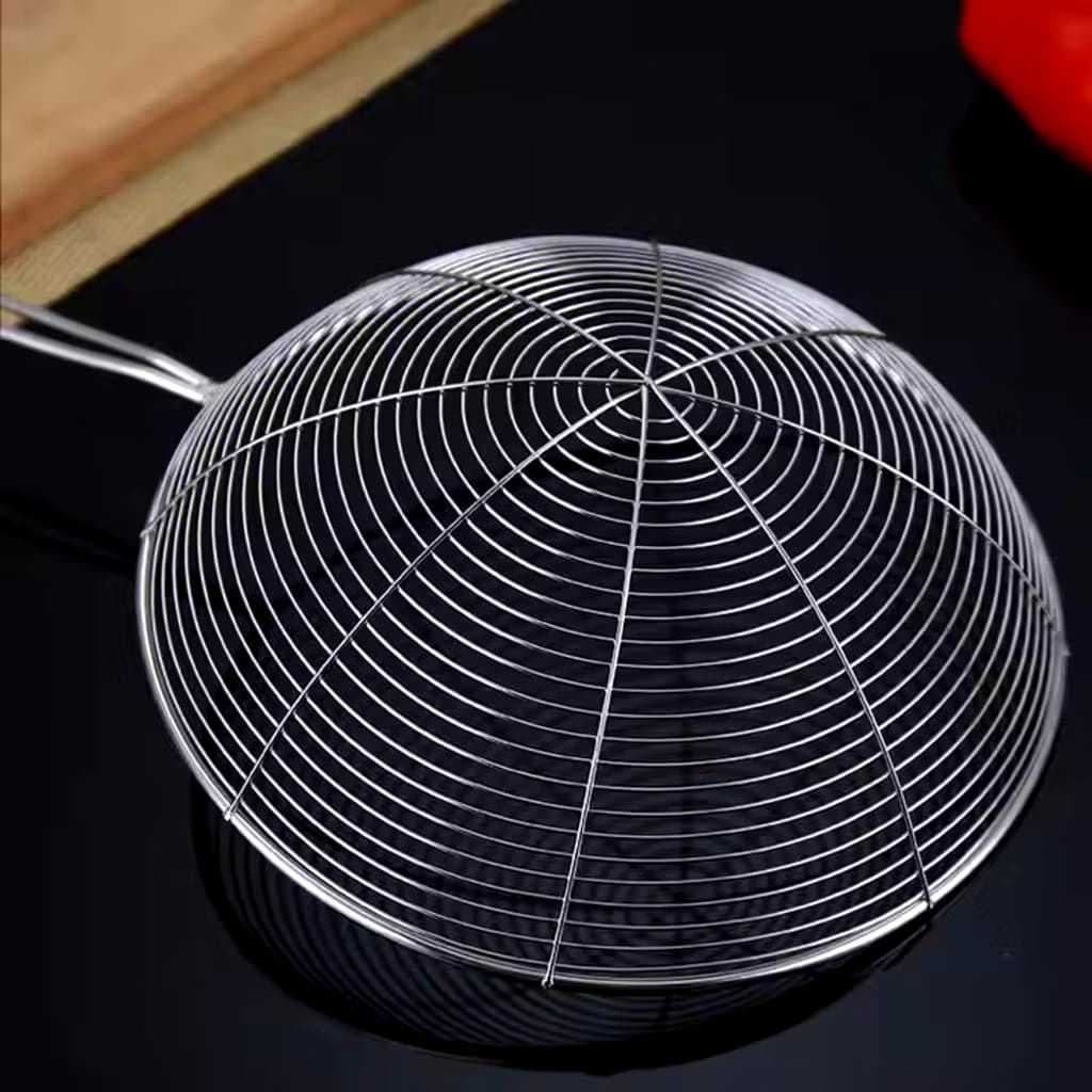 escumadeira de arame inox Escumadeiras de Inox Fritura Pastel Batata