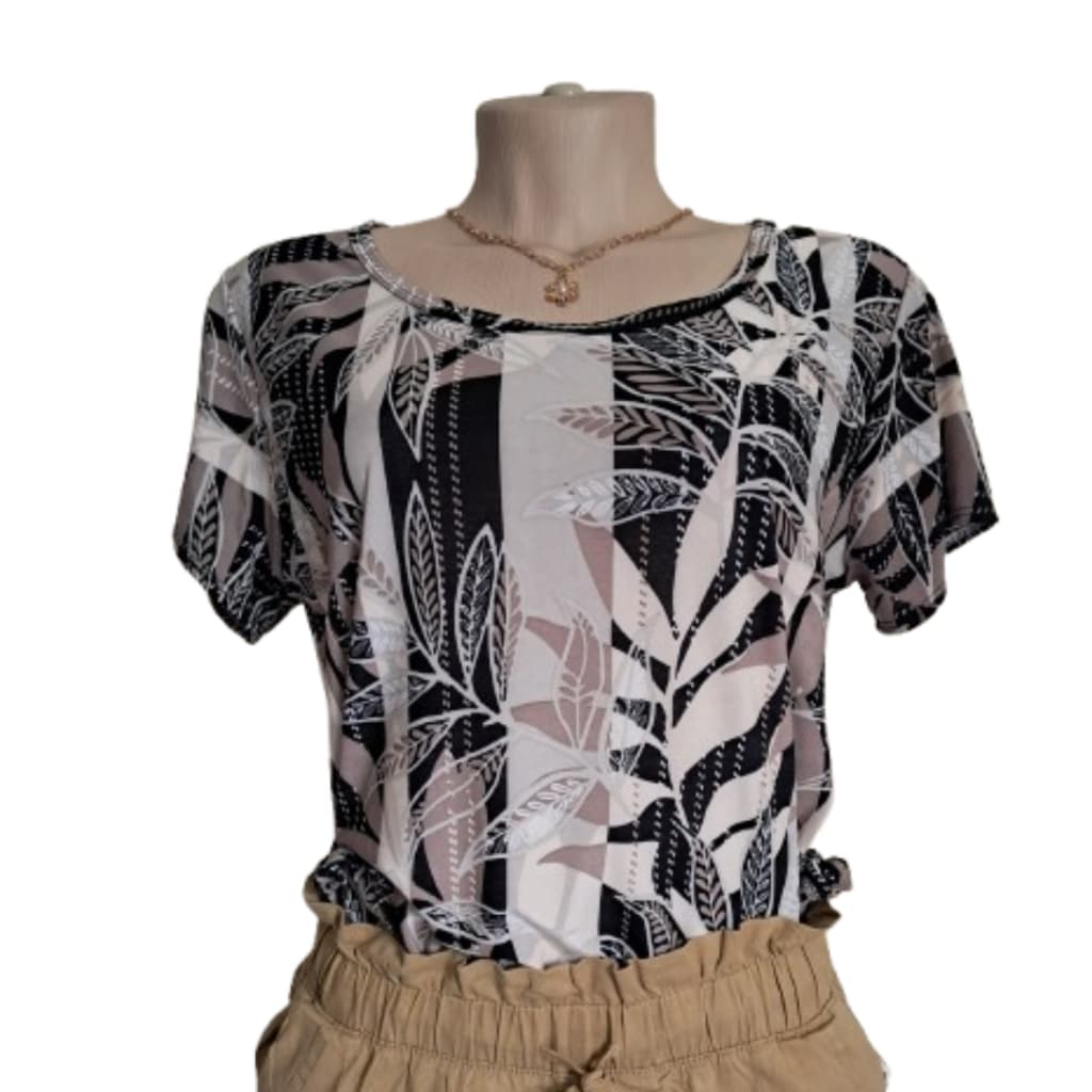 Blusa Feminina malha fria Plus Size GG