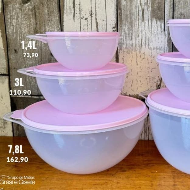 Tupperware Criativa - Vários tamanhos - Tigela