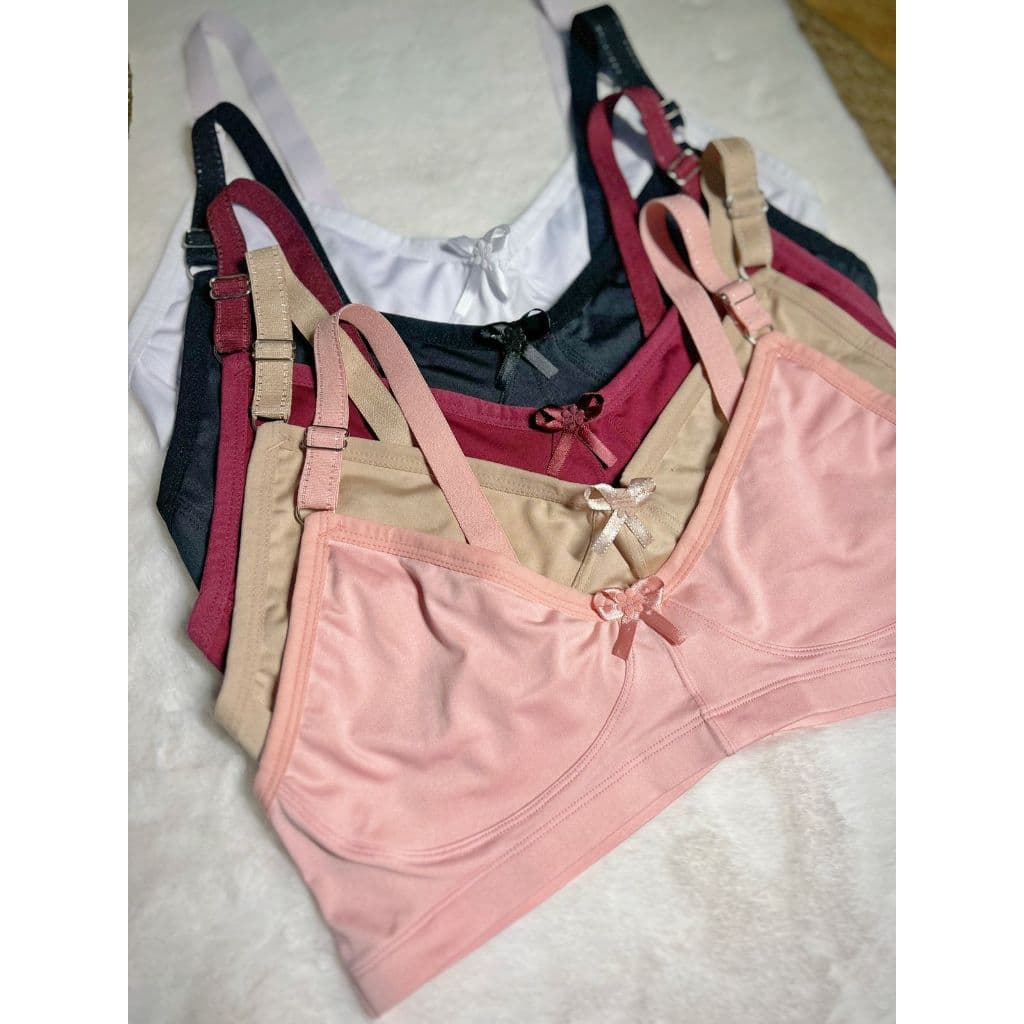 Kit 10 Sutia Reforçado Sem Bojo Sustentação Plus Size Microfibra Regulagem Soutien Liso