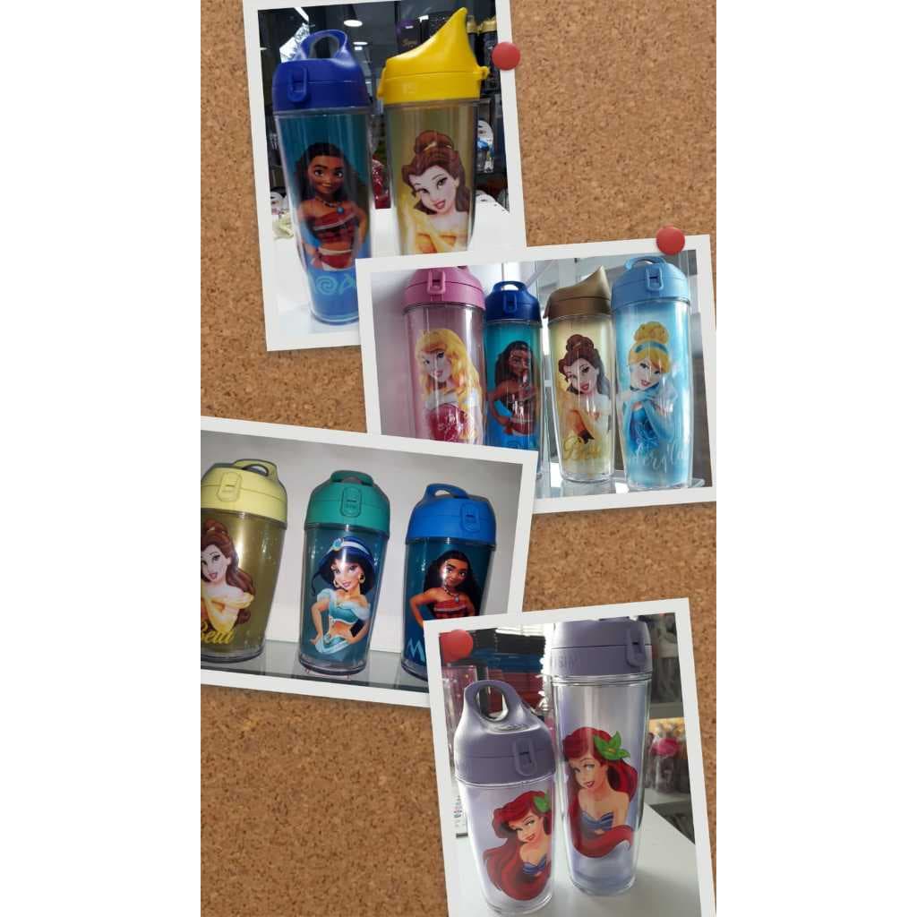 Garrafa Squeeze Àgua Garrafinha Das Princesas Disney 360 ml