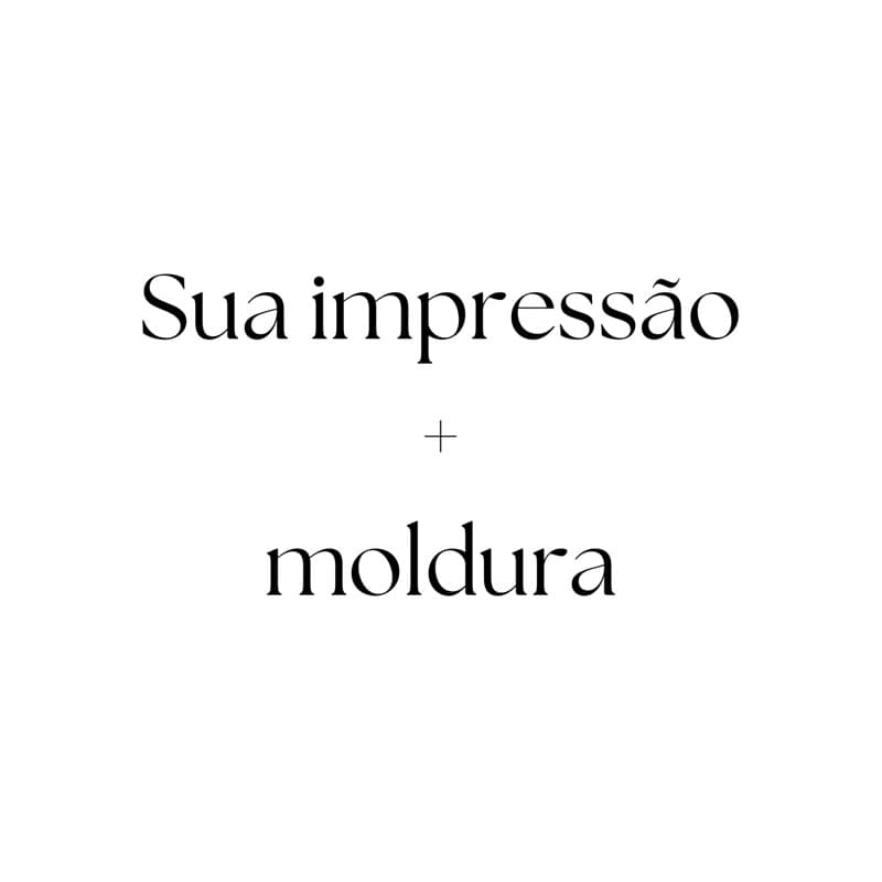 Arte/fotografia + moldura