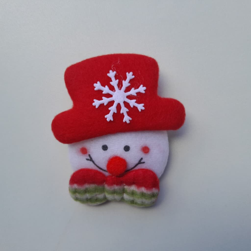 boton de boneco de neve