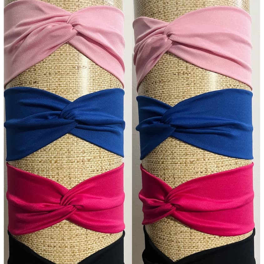 Turban Faixa De Cabelo Turbante Modelo Headband Tiara cores ( 1 UNIDADE / KIT 2 - 4 e 6 UNIDADES )