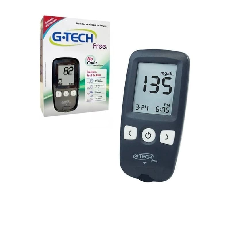 Medidor de Glicose G Tech Free