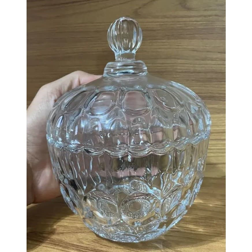 BOMBONIERE GRANDE DE VIDRO HONEY - 750 ML