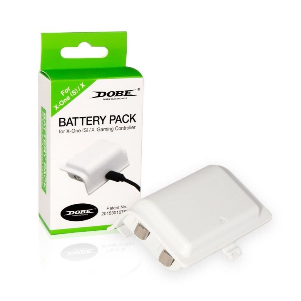 Bateria Para Controle X-Box One S/X Branca - Dobe.