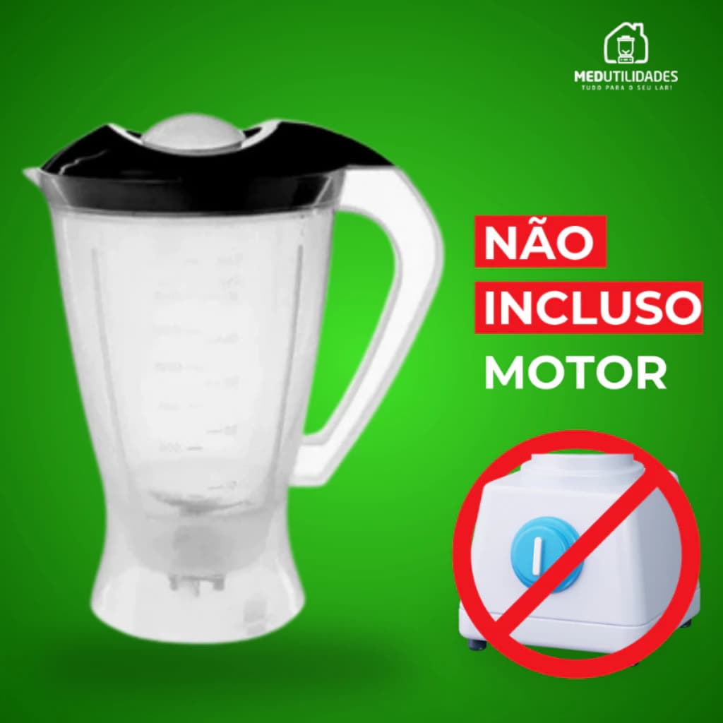Copo de liquidificador serve para Britania Diamante/ Electrolux Chef/ fama