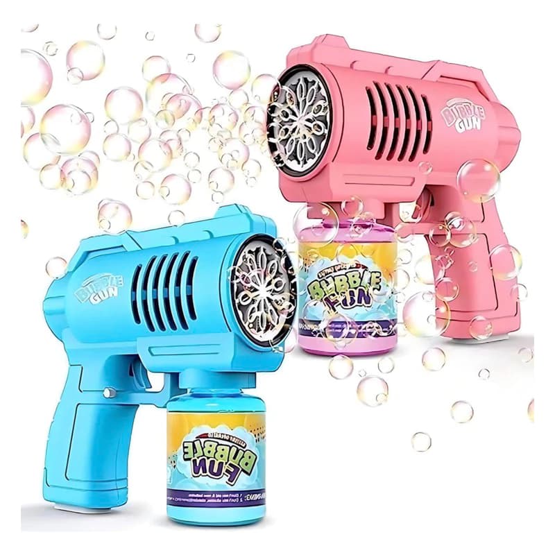Lançador De Bolha Mania Golfinho Lança Bolha De Sabão Rosa Menina Menino Azul Presente