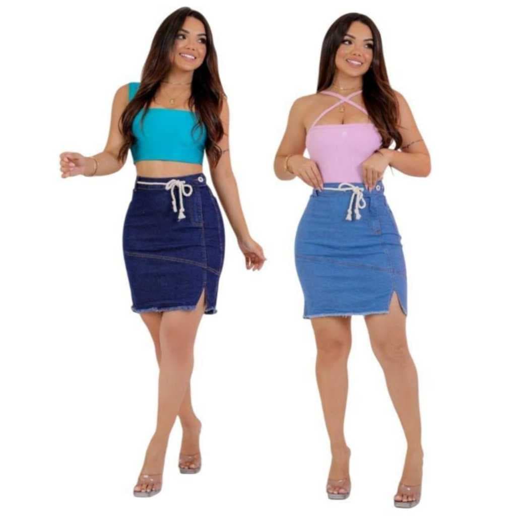 SAIA MID JEANS C/LYCRA LINHA PREMIUM