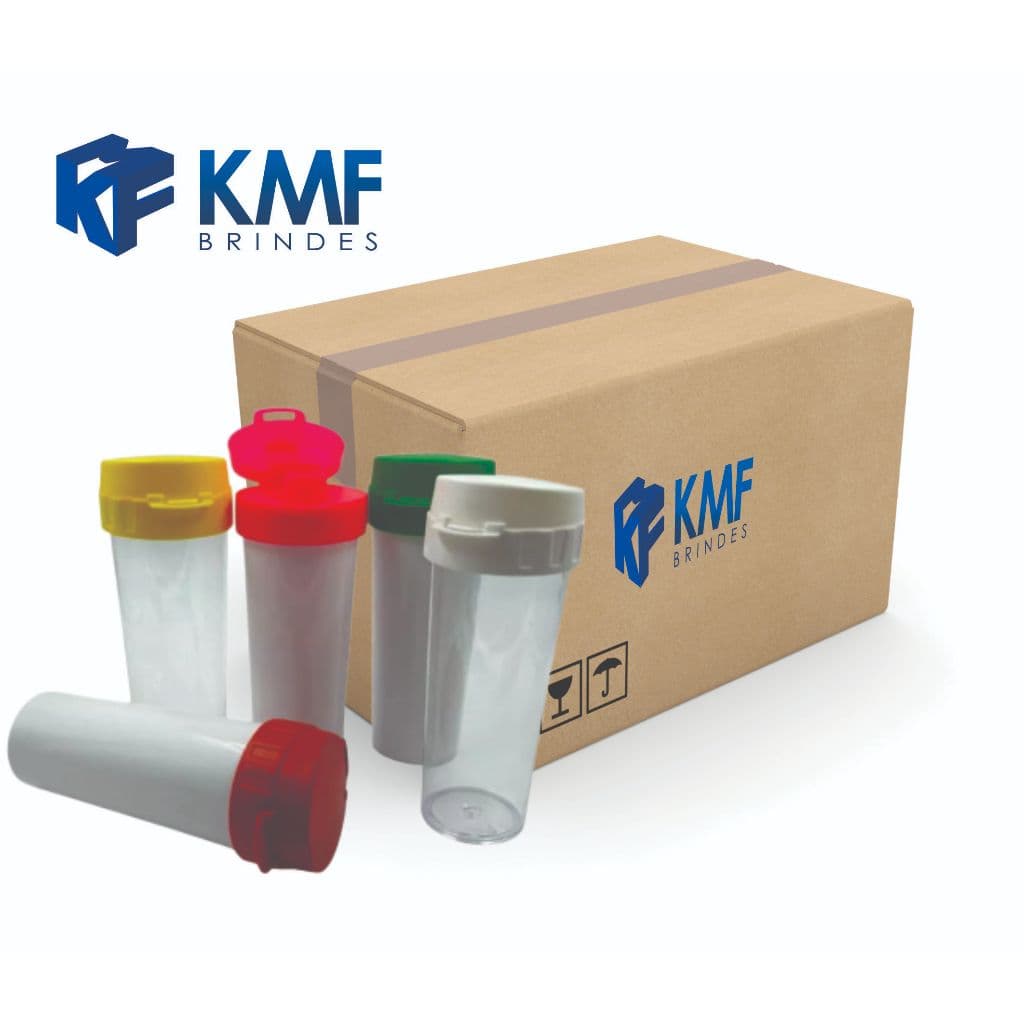 Kit 10 Garrafas Acqua Bio Eco Liso para Academia, Eventos, Brindes Corporativos Coqueteleira Squeeze