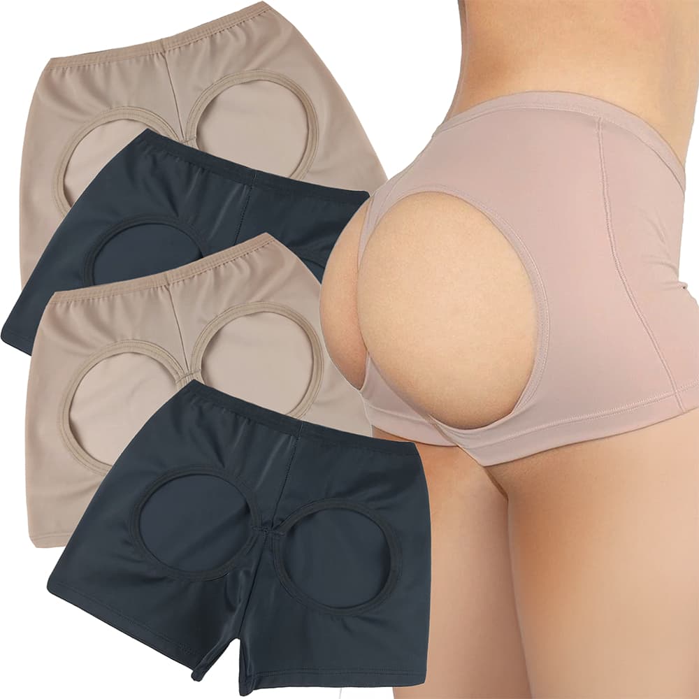 Kit 5 Calcinha Bundex Levanta Bumbum Short Empina Sem Bojo
