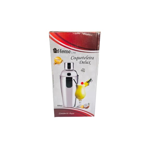 Coqueteleira Copo Para Drinks e Caipirinha Bar Inox 500 Ml home line