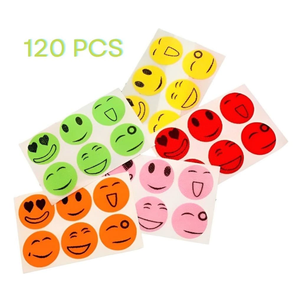 Kit 120 Uni. Adesivo Repelente Infantil