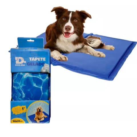 Tapete com Gel Refrescante Gelado para Caes E Gatos