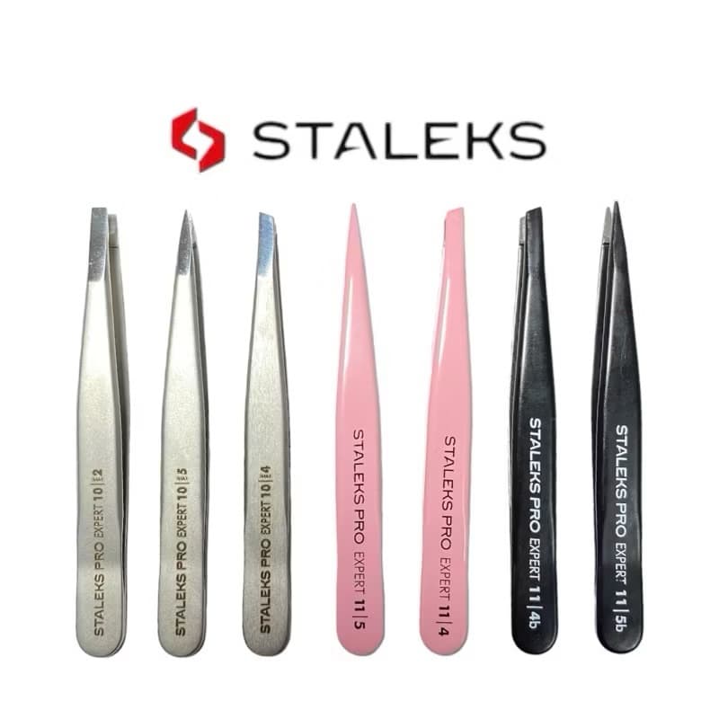 Pinça de Sobrancelha - Série Expert Staleks Pro