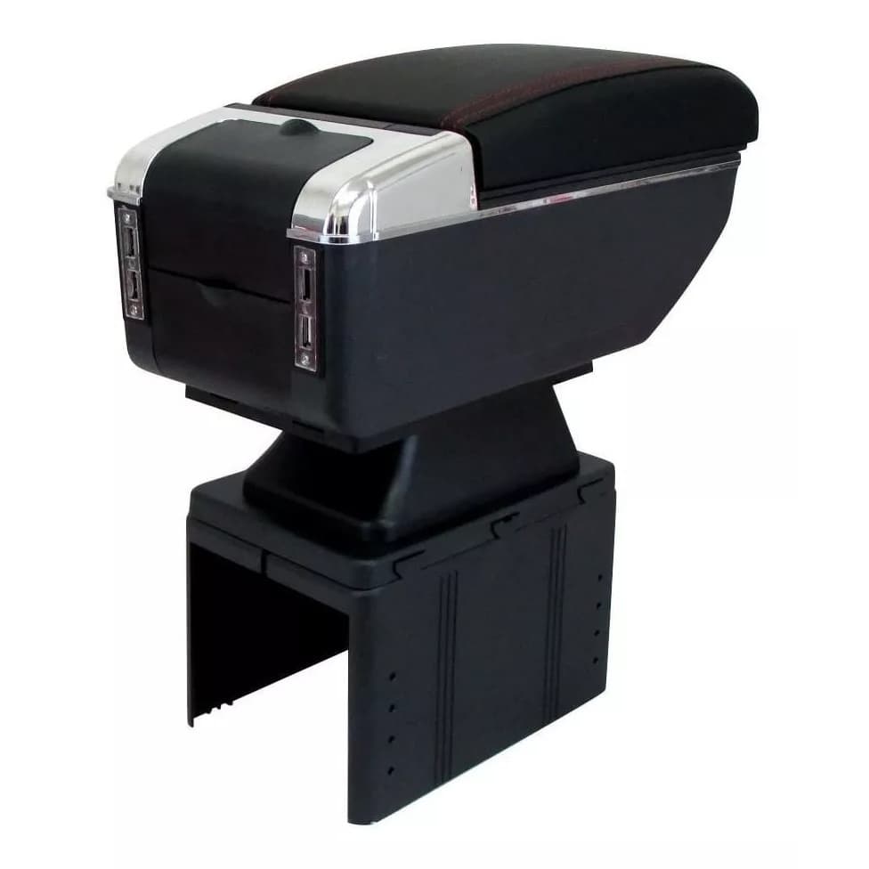 Console Apoio De Braço Universal Automotivo 7 Usb Show Klx