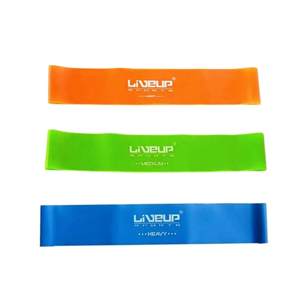 Kit 3 Mini Bands Faixas Elasticastipo Thera Band Live Liveup