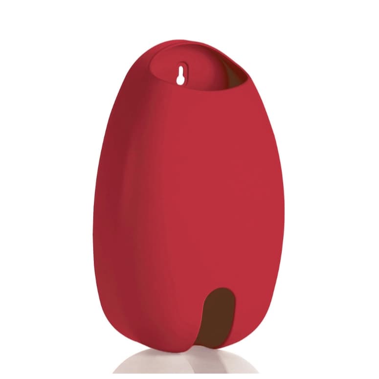 Puxa Saco Cozinha Porta Sacolas Plásticas Organizador Ou Plástico Vermelho