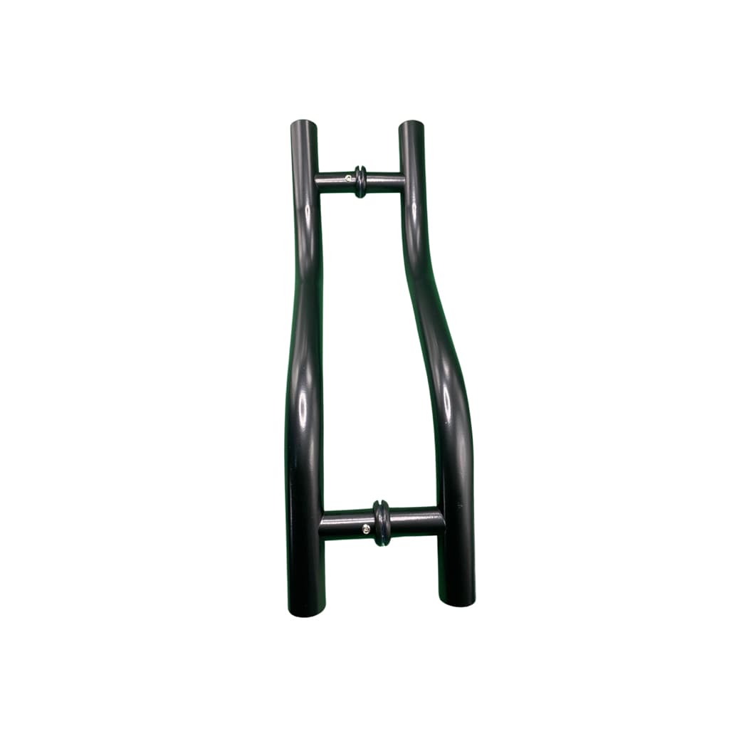 Puxador Tubular Designer Em S Moderno Luxo Alumínio
