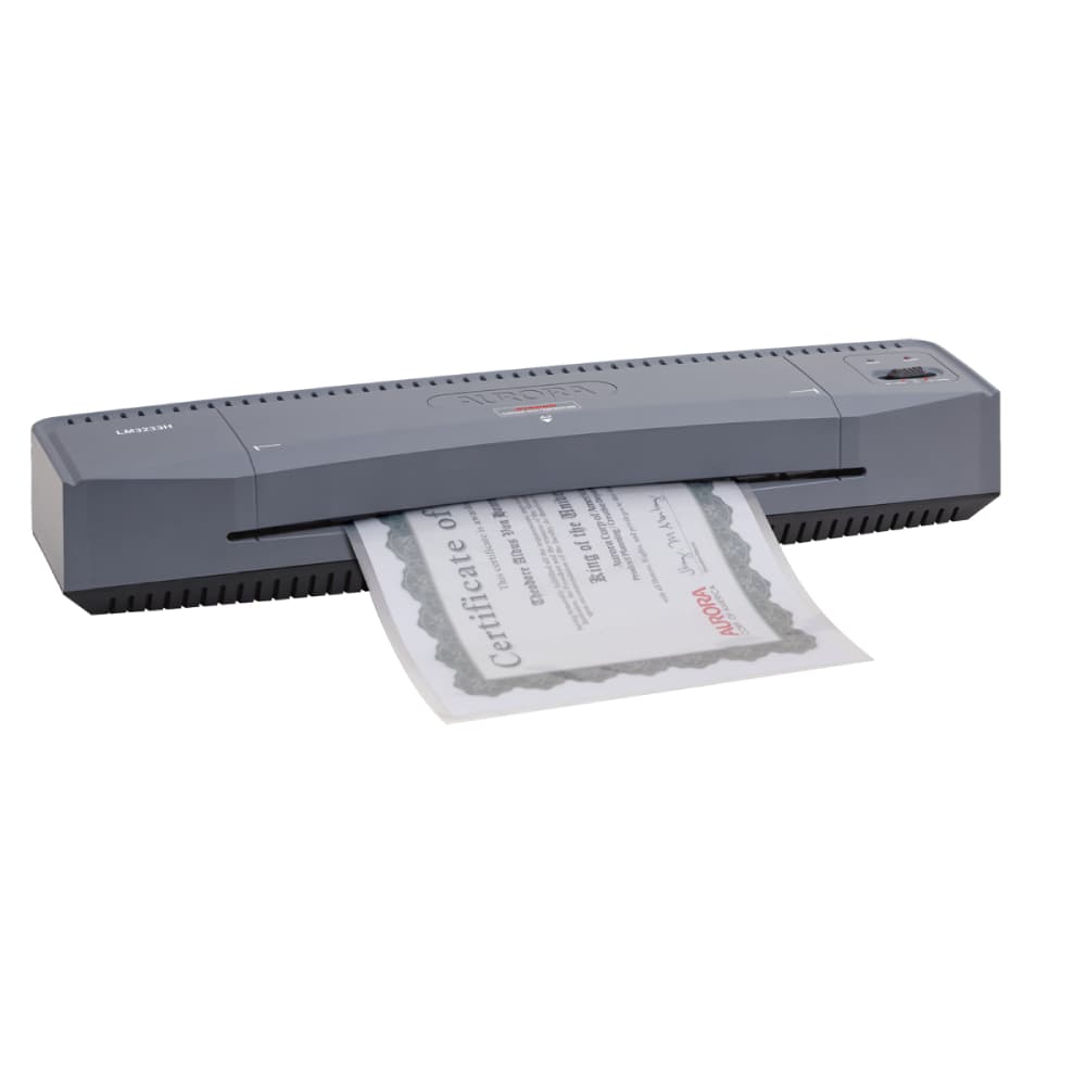 Laminadora Plastificadora Documentos Aurora Lm3233h Polaseal A5 A4 A3 RG CRACHÁ