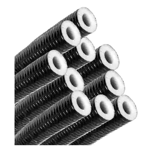 5 Tubos Isolante Esponjoso Blindado Preto 7/8 Parede 10mm