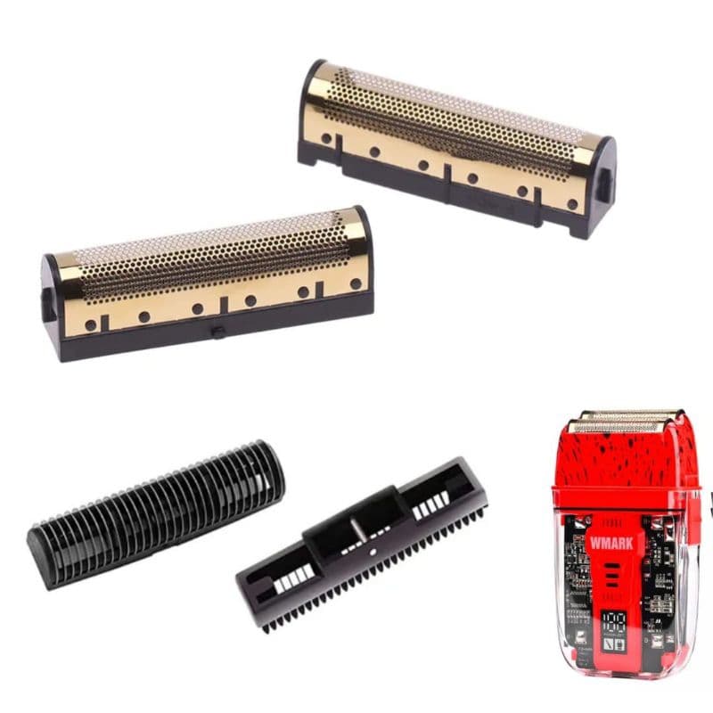 Kit Refil de Substituição Barbeador Shaver Wmark NG 988 995 996 989 2 Telas + 2 Laminas