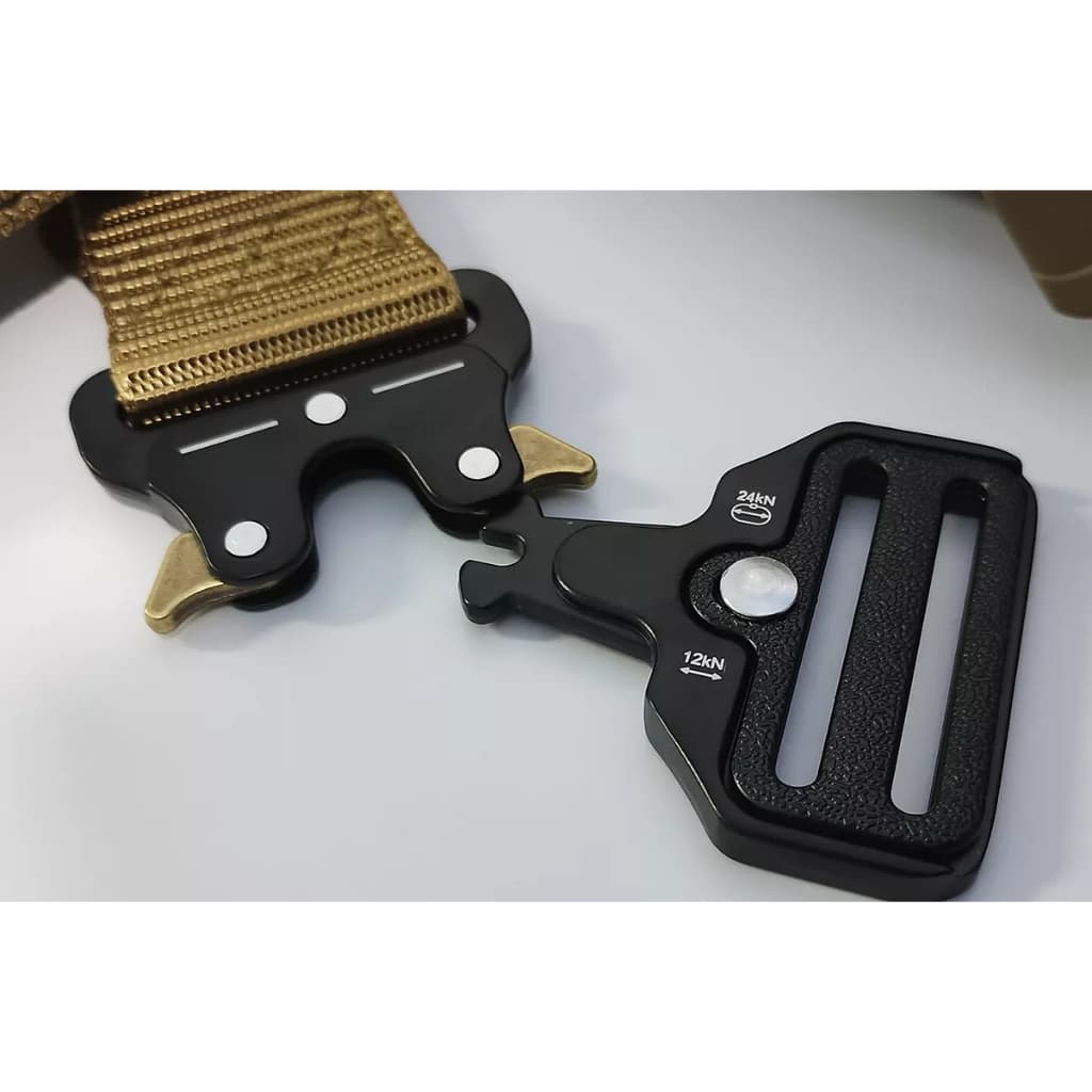Kit 3 Cintos Tatico Nylon Fivela Trava Rapida Reforçado Top