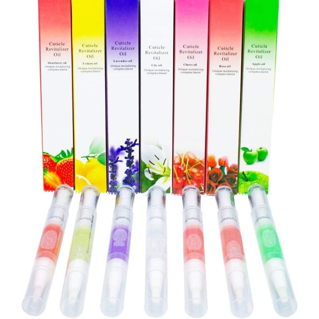 Kit 10 Canetas Para Unhas Óleo Hidratante De Cutícula Revitalizador