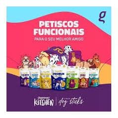 PETISCOS FUNCIONAIS Sticks Palitos 160g Suplemento Organnact
