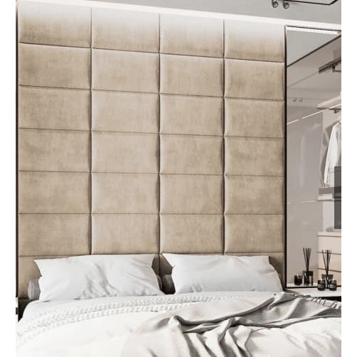 Kit 10 Cabeceiras Decorativas   Cama Casal L 40x30