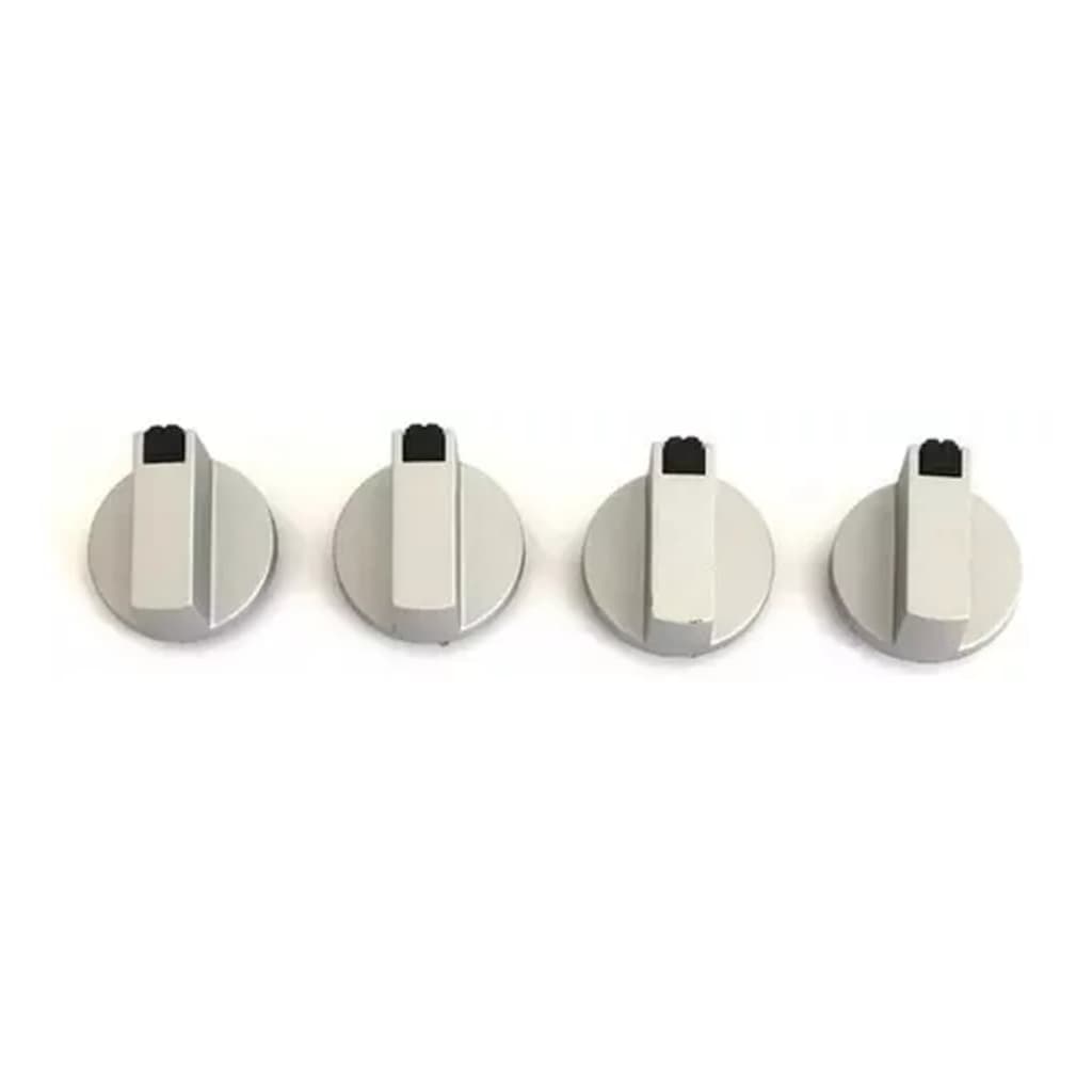 Knob Botao Para Fogão Cooktop Philco Chef 4 Bocas Kit Com 4