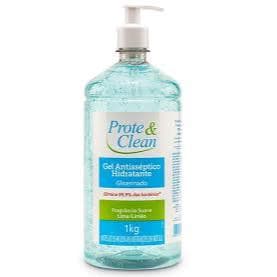 Álcool gel antisséptico hidratante Prote & Clean 1KG